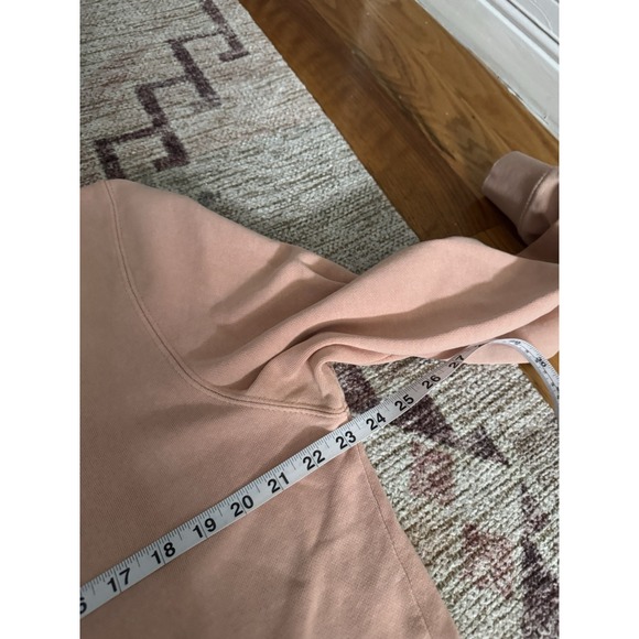 Men's Stussy Pink Sweatshirt Crewneck Size Medium Embroidered Logo - Picture 6 of 7